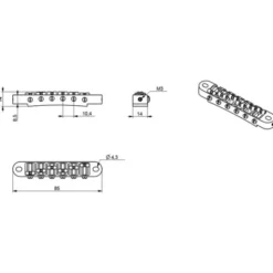 ABM Roller Bridge 2400n-RO Aged N