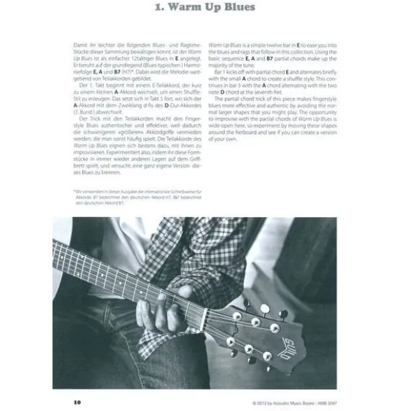 Acoustic Music Books Fingerstyle Blues Collection