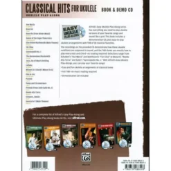 Alfred Music Publishing Classical Hits for Ukulele