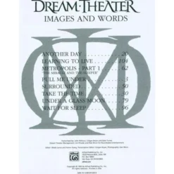 Alfred Music Publishing Dream Theater Images And Words