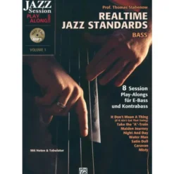 Alfred Music Publishing Realtime Jazz Standards Bass