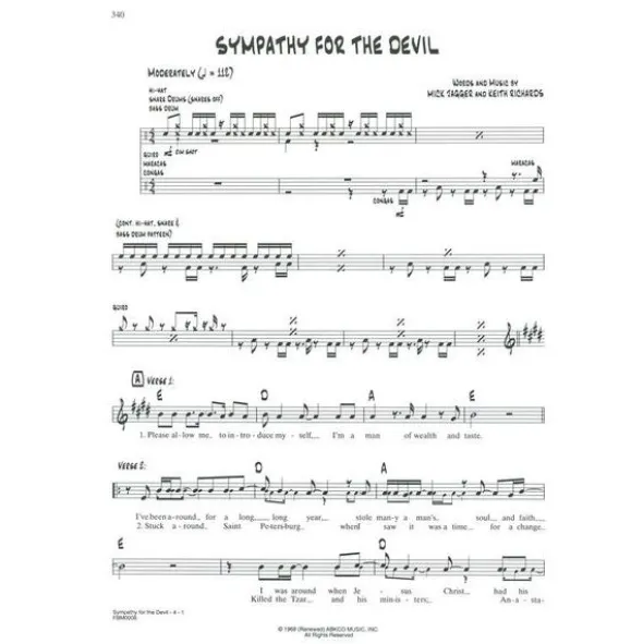 Alfred Music Publishing Rolling Stones Fake Book