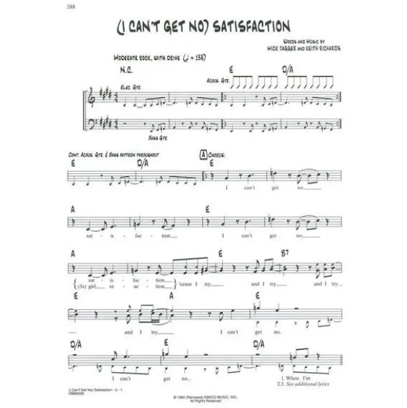 Alfred Music Publishing Rolling Stones Fake Book