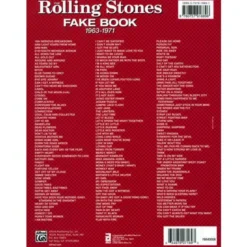 Alfred Music Publishing Rolling Stones Fake Book