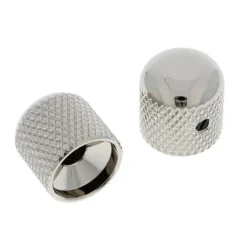 Allparts Metal Dome Knobs Nickel