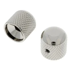 Allparts Metal Dome Knobs Nickel