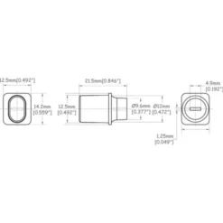 Allparts T-Style Switch Knobs BK