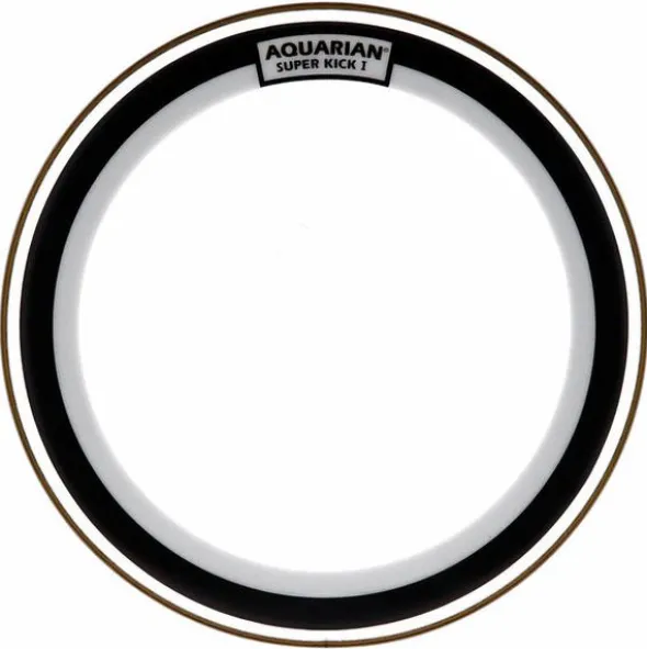 Aquarian 24" Super Kick Clear Bass Drum