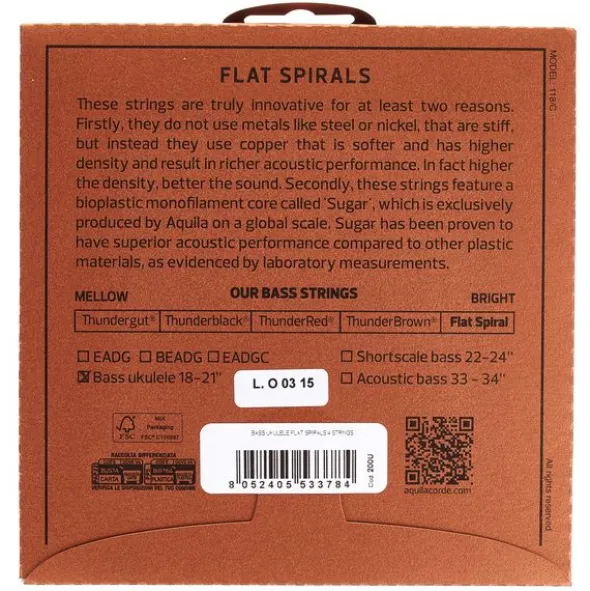 Aquila 200U Bass Ukulele Strings