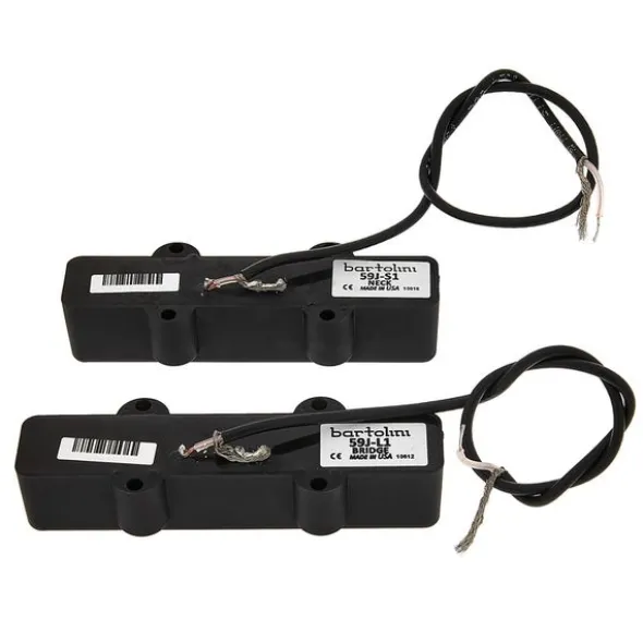 Bartolini 5-Str Original J-Bass Set BK