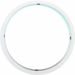 Bass Drum O's 6" Blue Chrome round HCB6