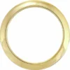 Bass Drum O's 4" Brass round HBR4