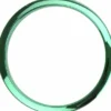 Bass Drum O's 6" Green Chrome round HCG6