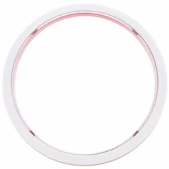 Bass Drum O's 6" Red Chrome round HCR6