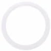 Bass Drum O's 4" White round HW4