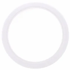 Bass Drum O's 4" White round HW4