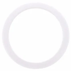 Bass Drum O's 4" White round HW4