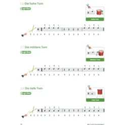 Bläser-Schulen-Verlag Gemeinsam Lernen 1 Drumset