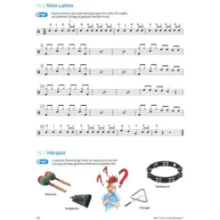Bläser-Schulen-Verlag Gemeinsam Lernen 1 Drumset