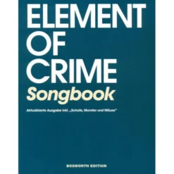 Bosworth Element Of Crime Songbook Guit
