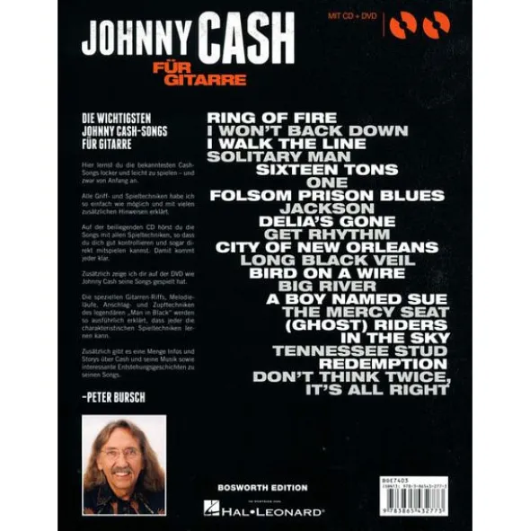 Bosworth Johnny Cash für Gitarre