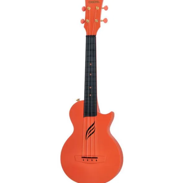 Cascha Carbon Concert Ukulele Set ORG