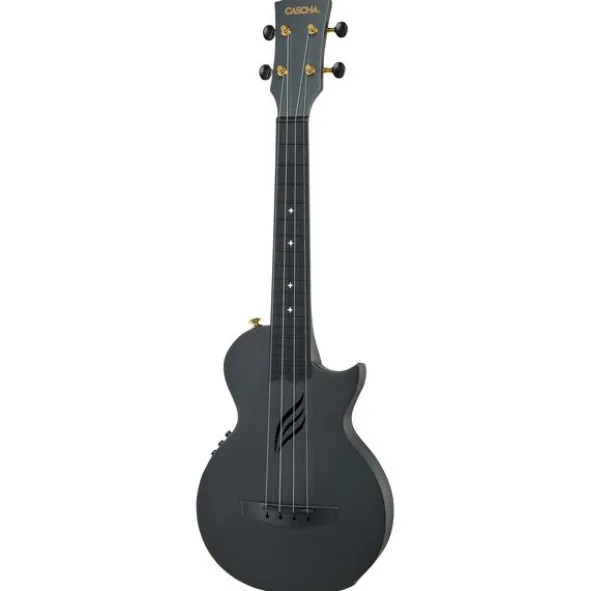 Cascha HH 2258E Carbon Concert Ukulel