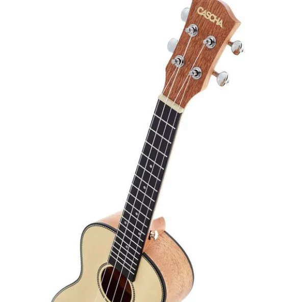 Cascha Premium Concert Uku Solid Top