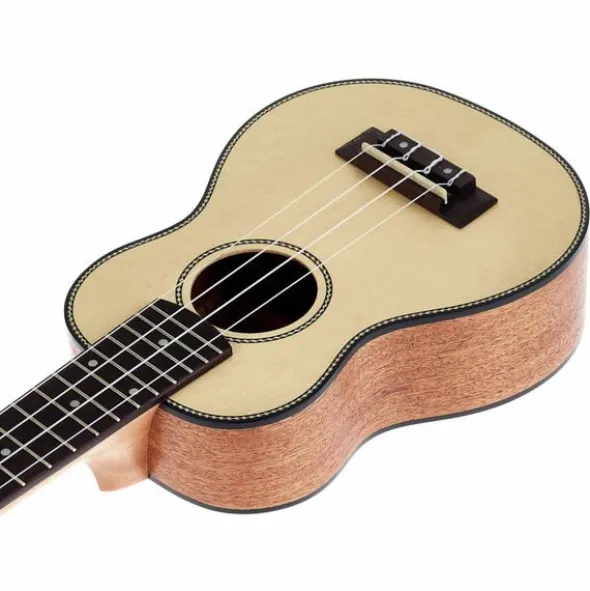 Cascha Premium Soprano Uku Solid Top