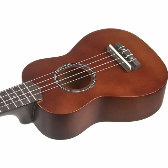 Cascha Soprano Uke Linden Set BRN