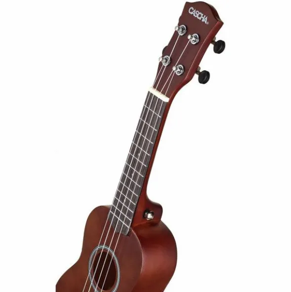 Cascha Soprano Uke Linden Set BRN