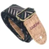 Cascha Ukulele Strap GR Chevron Veg