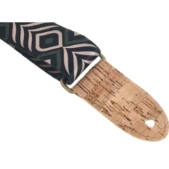 Cascha Ukulele Strap GR Chevron Veg