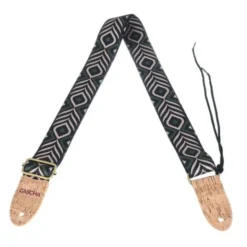 Cascha Ukulele Strap GR Chevron Veg