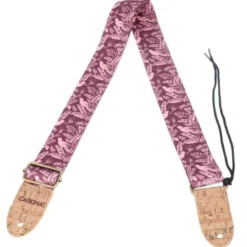 Cascha Ukulele Strap Mauve Birds Veg