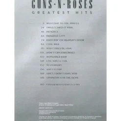 Cherry Lane Music Company Guns n' Roses Greatest Hits