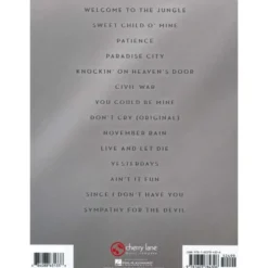 Cherry Lane Music Company Guns n' Roses Greatest Hits