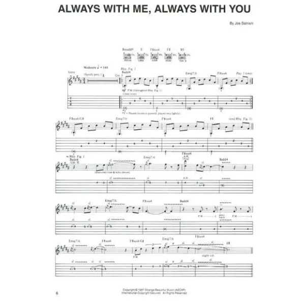 Cherry Lane Music Company Joe Satriani Collection