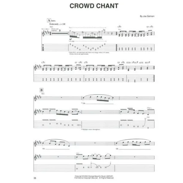 Cherry Lane Music Company Joe Satriani Collection