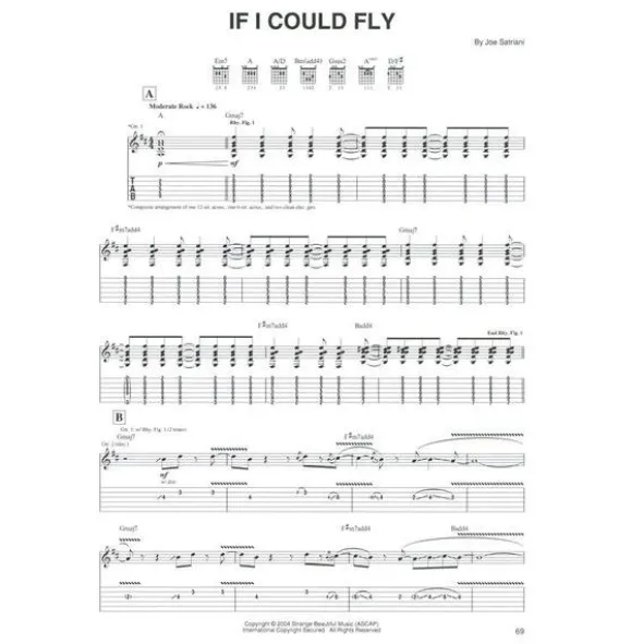Cherry Lane Music Company Joe Satriani Collection