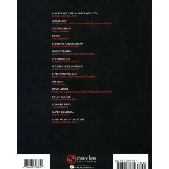 Cherry Lane Music Company Joe Satriani Collection