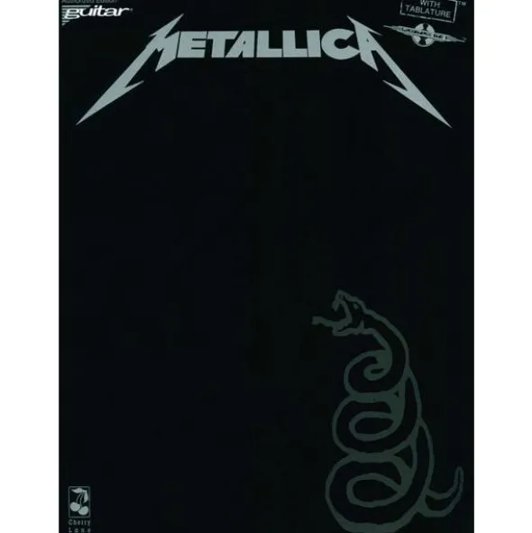 Cherry Lane Music Company Metallica Black Album Guitar