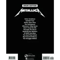 Cherry Lane Music Company Metallica Black Album Drums