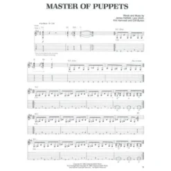 Cherry Lane Music Company Metallica Master Of Puppets
