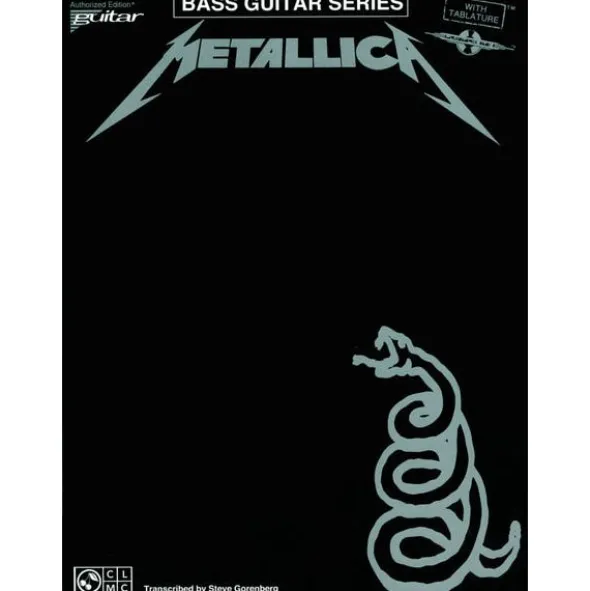 Cherry Lane Music Company Metallica Black Album Bass