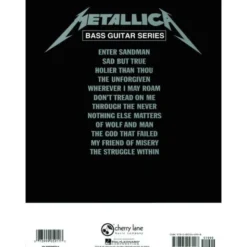 Cherry Lane Music Company Metallica Black Album Bass