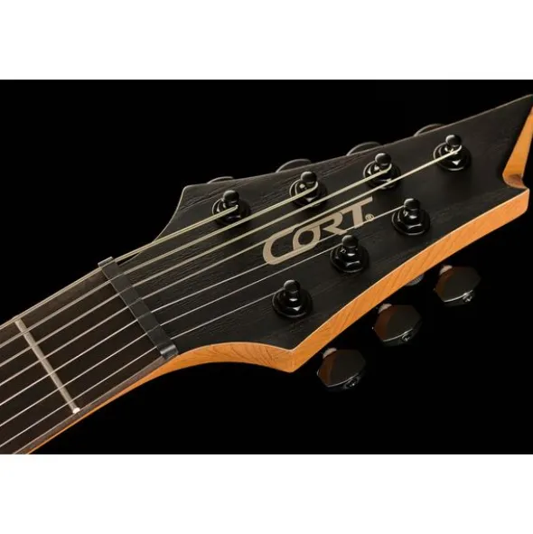 Cort KX707 Evertune Open Pore Black