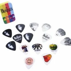 Daddario Beatles Stripes Pick box