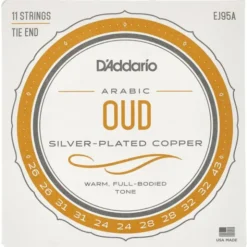 Daddario EJ95A Oud Silver Plated Copper