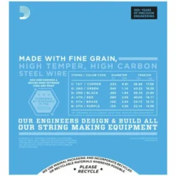 Daddario EXL170-6 Regular Light